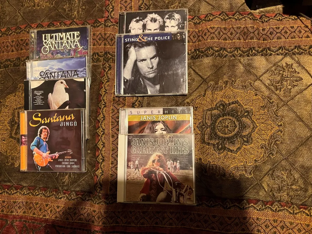 Rock CD collection