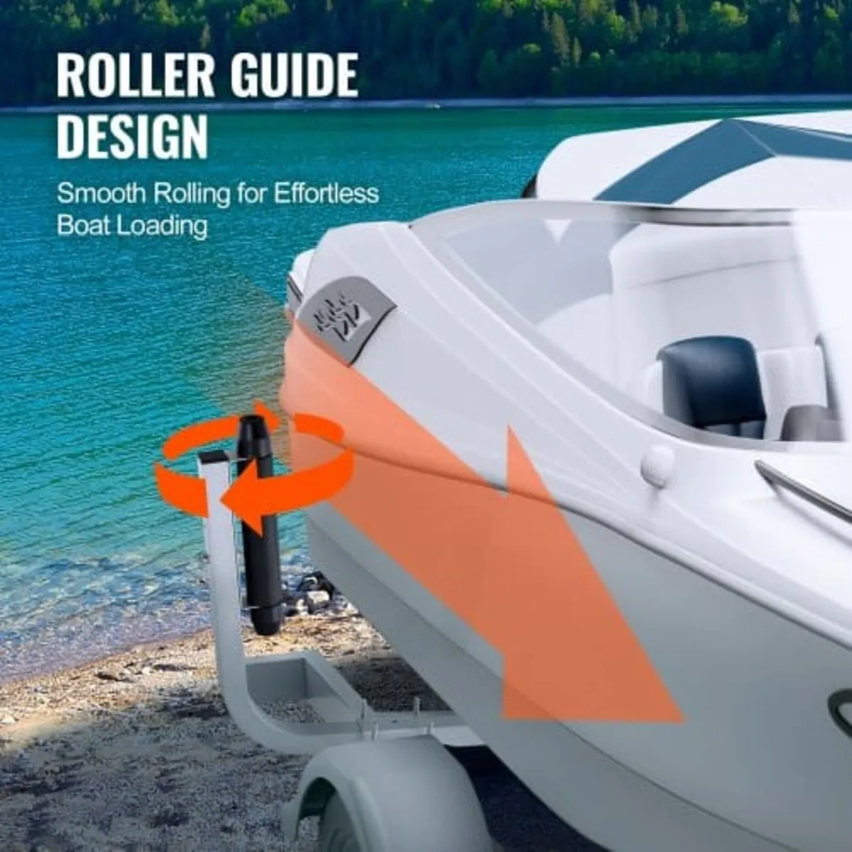 Boat Trailer Guide, 52.1 cm Adjustable Design Trai - Image 3