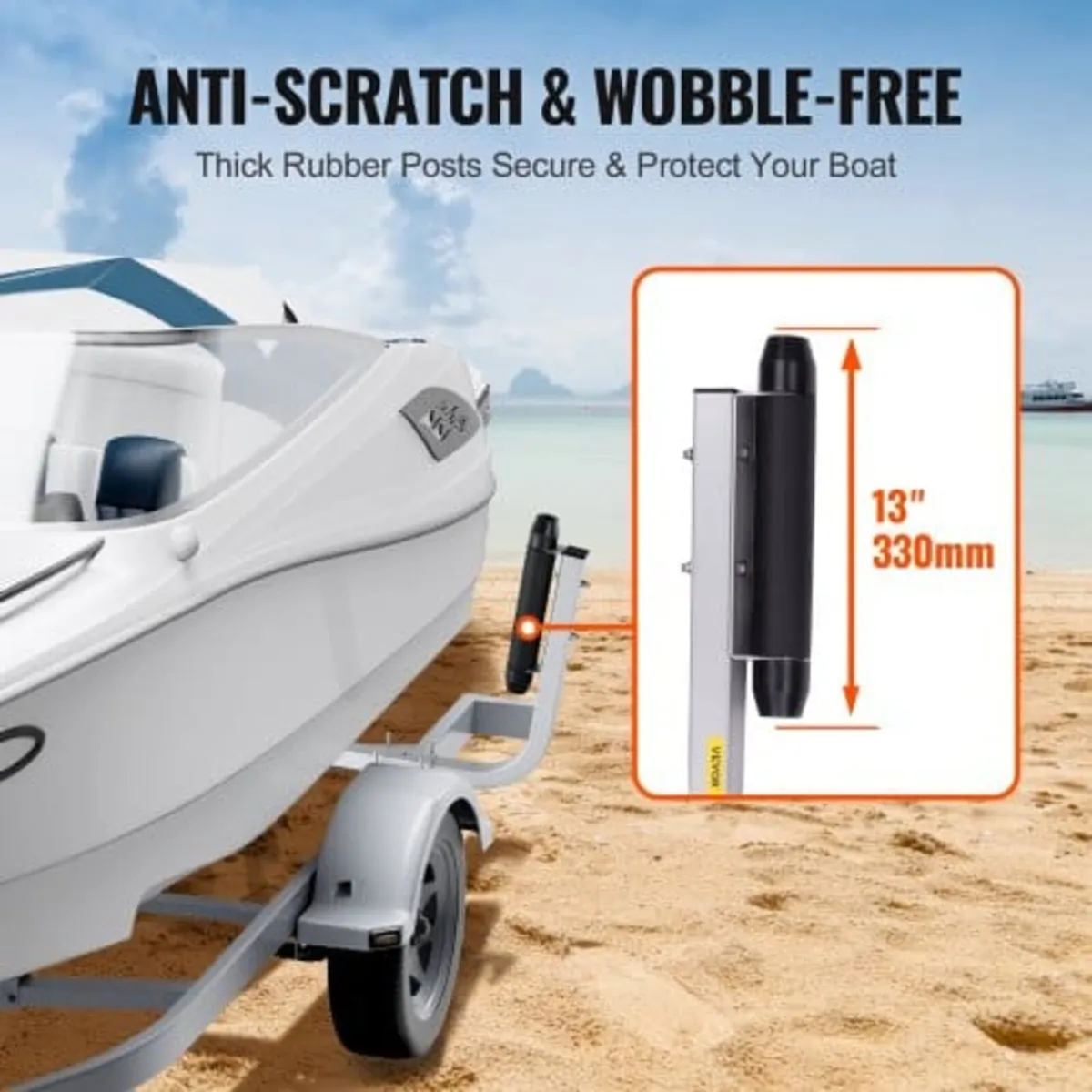 Boat Trailer Guide, 52.1 cm Adjustable Design Trai - Image 4