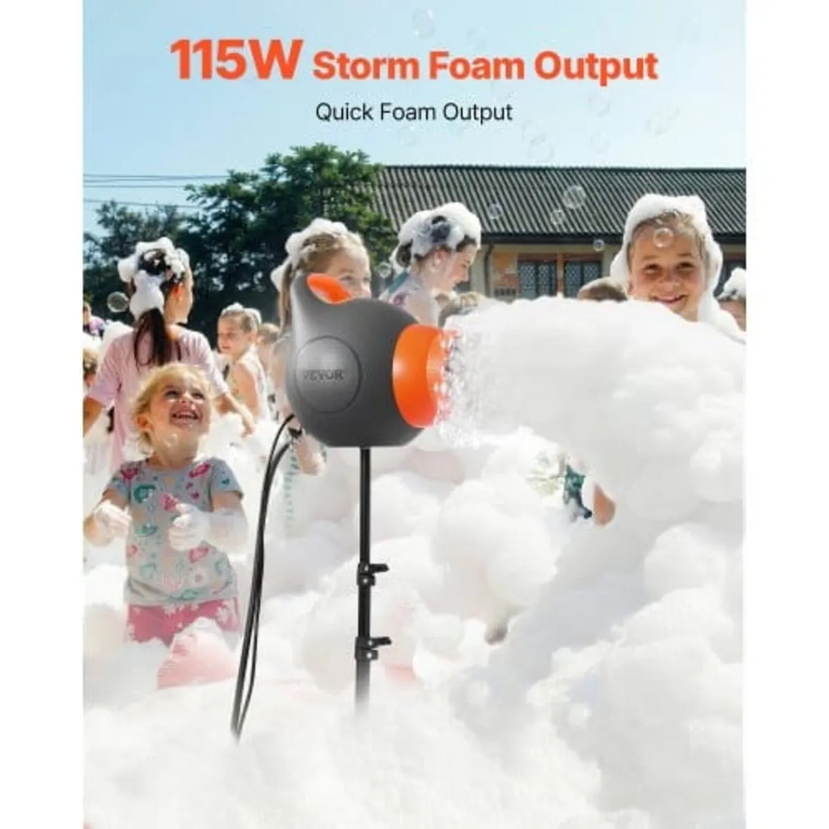 Foam Machine, 115 W Party Foam Cannon, Portable Fo - Image 2
