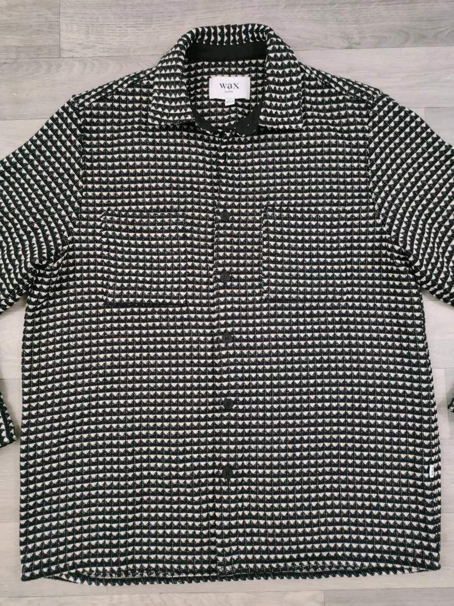 Wax London Patterned Overshirt Shacket Mens Large - Image 2