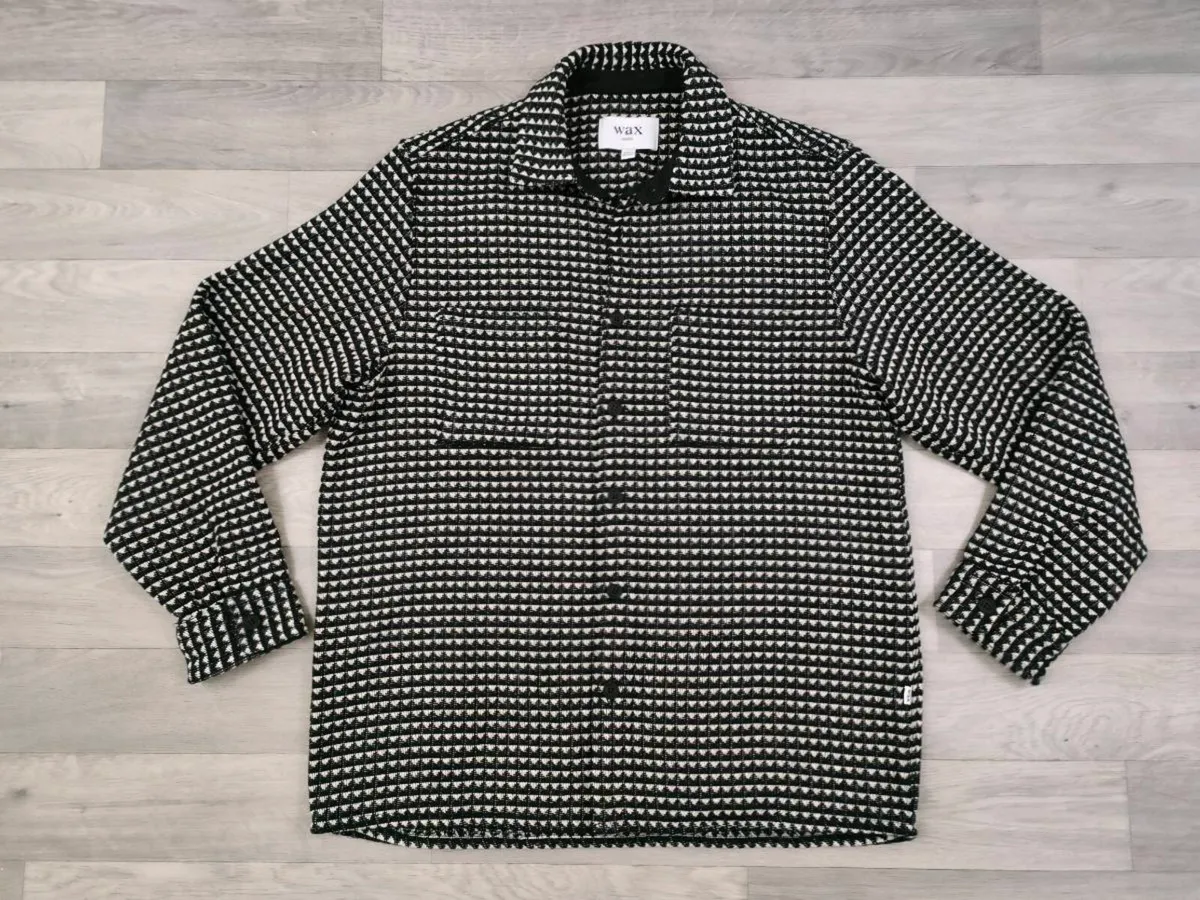 Wax London Patterned Overshirt Shacket Mens Large - Image 1