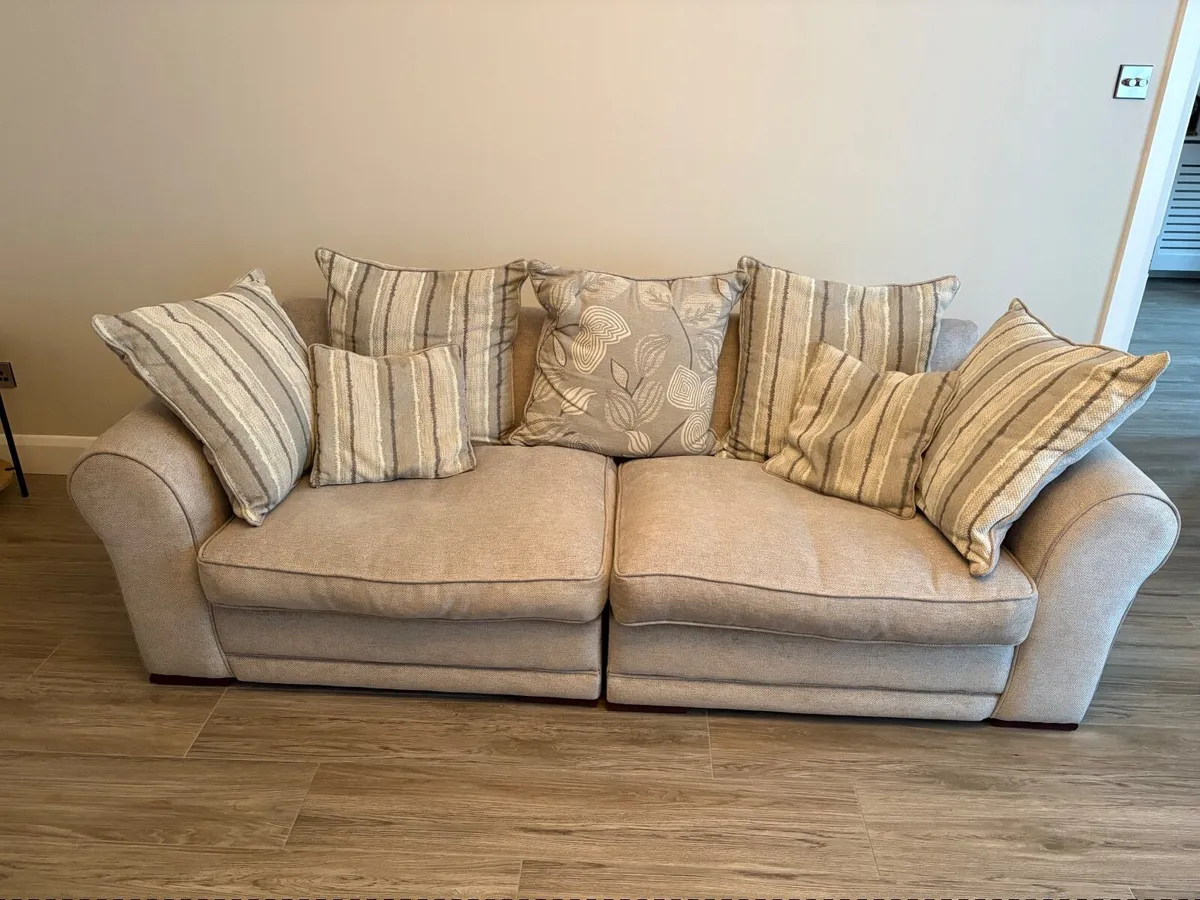 4 seater is 230 cm in length,height is 74cm and de - Image 2