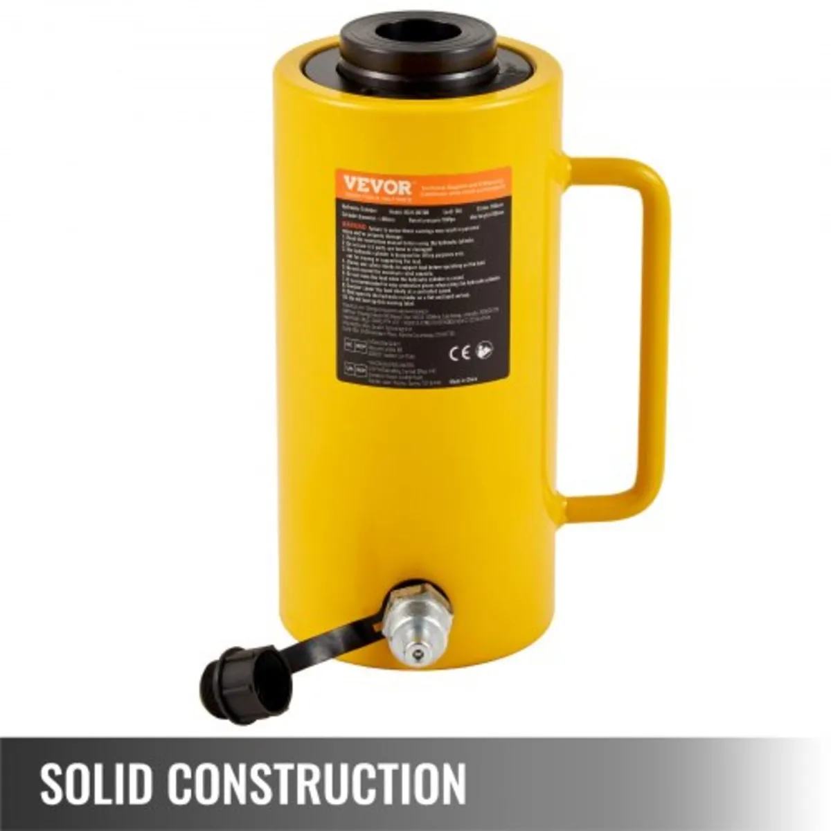 30Ton 10.2 cm Stroke Hollow Hydraulic Cylinder Jac - Image 4