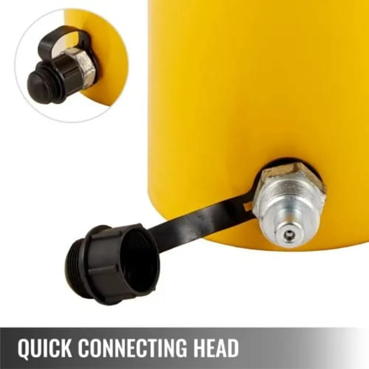 30Ton 10.2 cm Stroke Hollow Hydraulic Cylinder Jac - Image 2