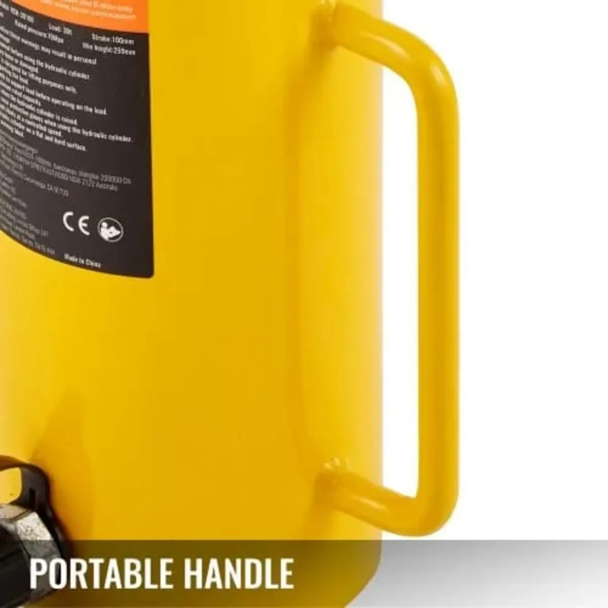 30Ton 10.2 cm Stroke Hollow Hydraulic Cylinder Jac - Image 3