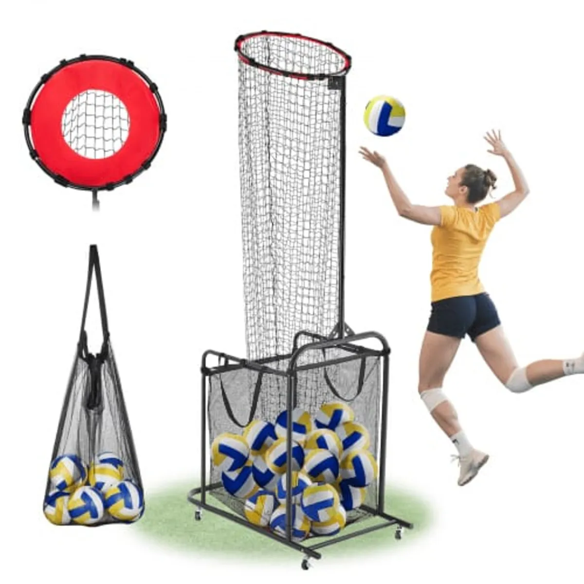 Volleyball Setter Training Equipment, Angle and He - Image 1