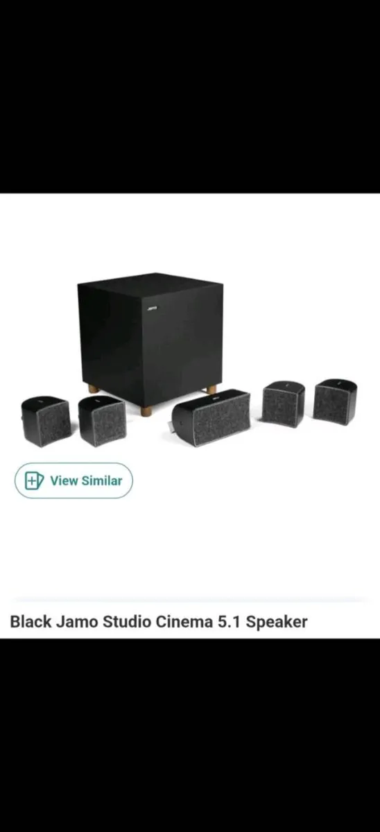 Jamo Speakers 5. 1 with active subwoofer - Image 1