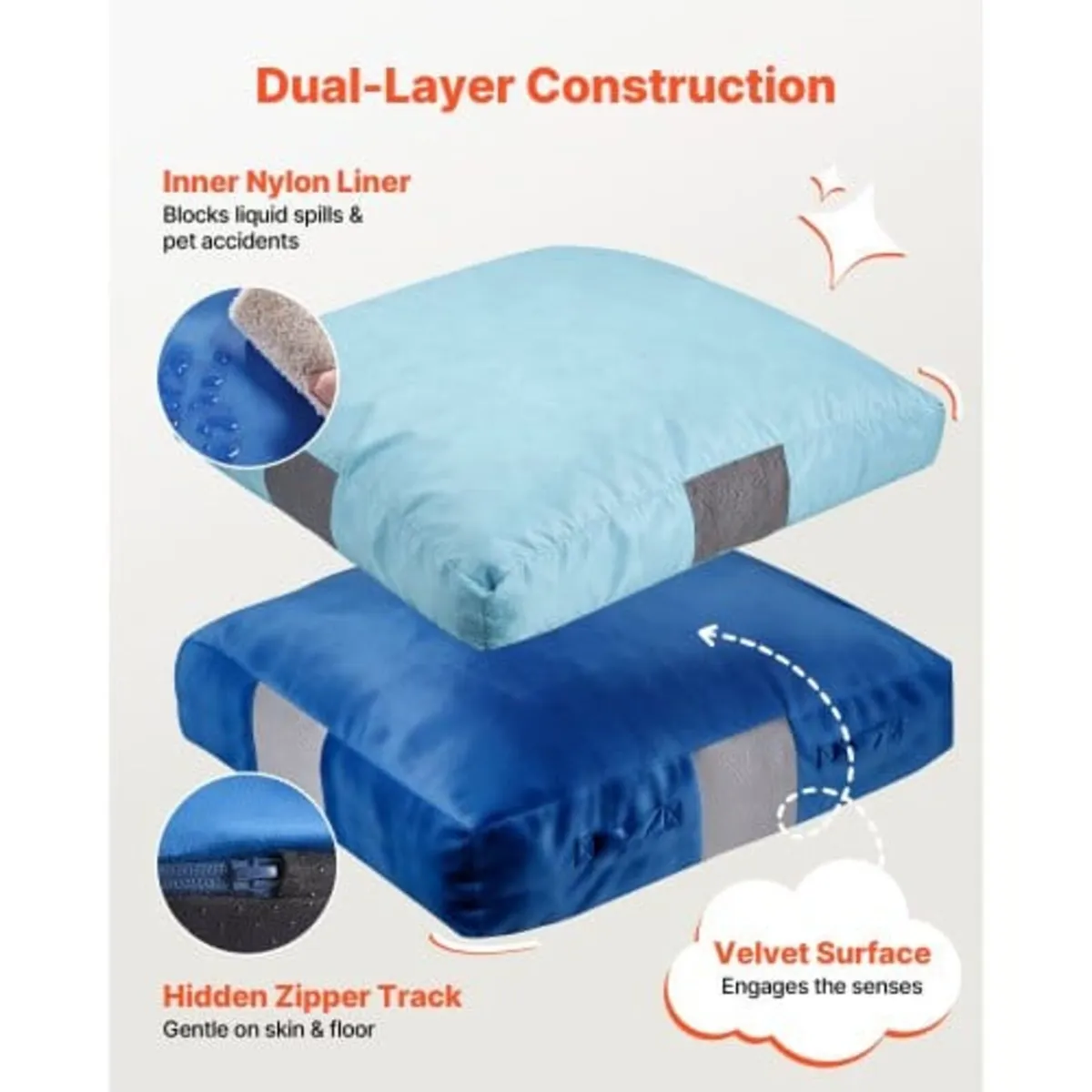 Crash Pad, 1500 x 1500 mm Crash Pad for Kids Senso - Image 3