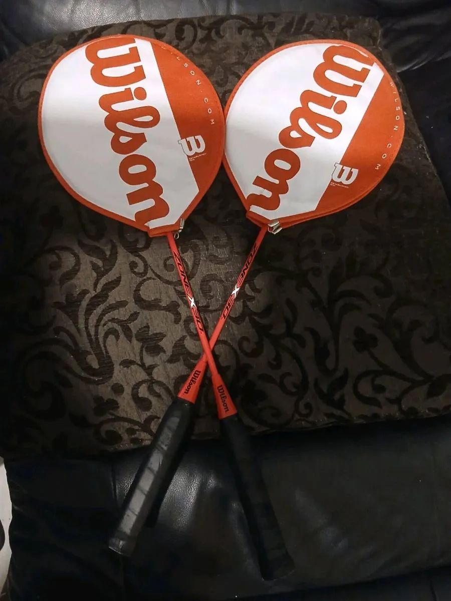 Pair of Wilson Badminton Rackets - Image 2