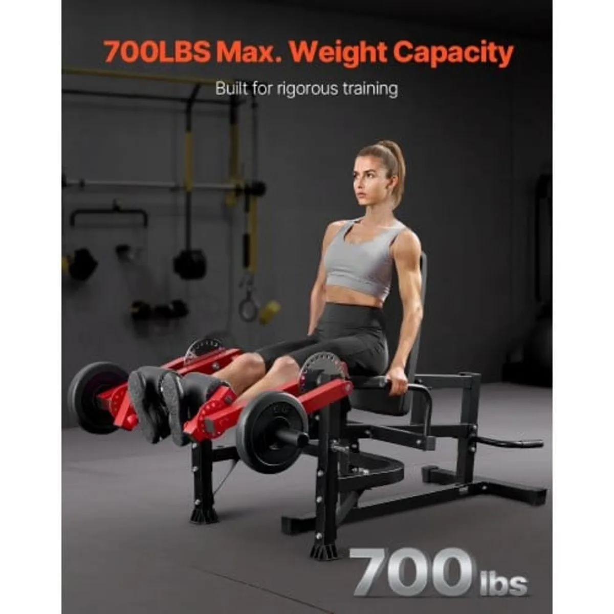 Leg Extension and Curl Machine, Seated Leg Rotary - Image 3