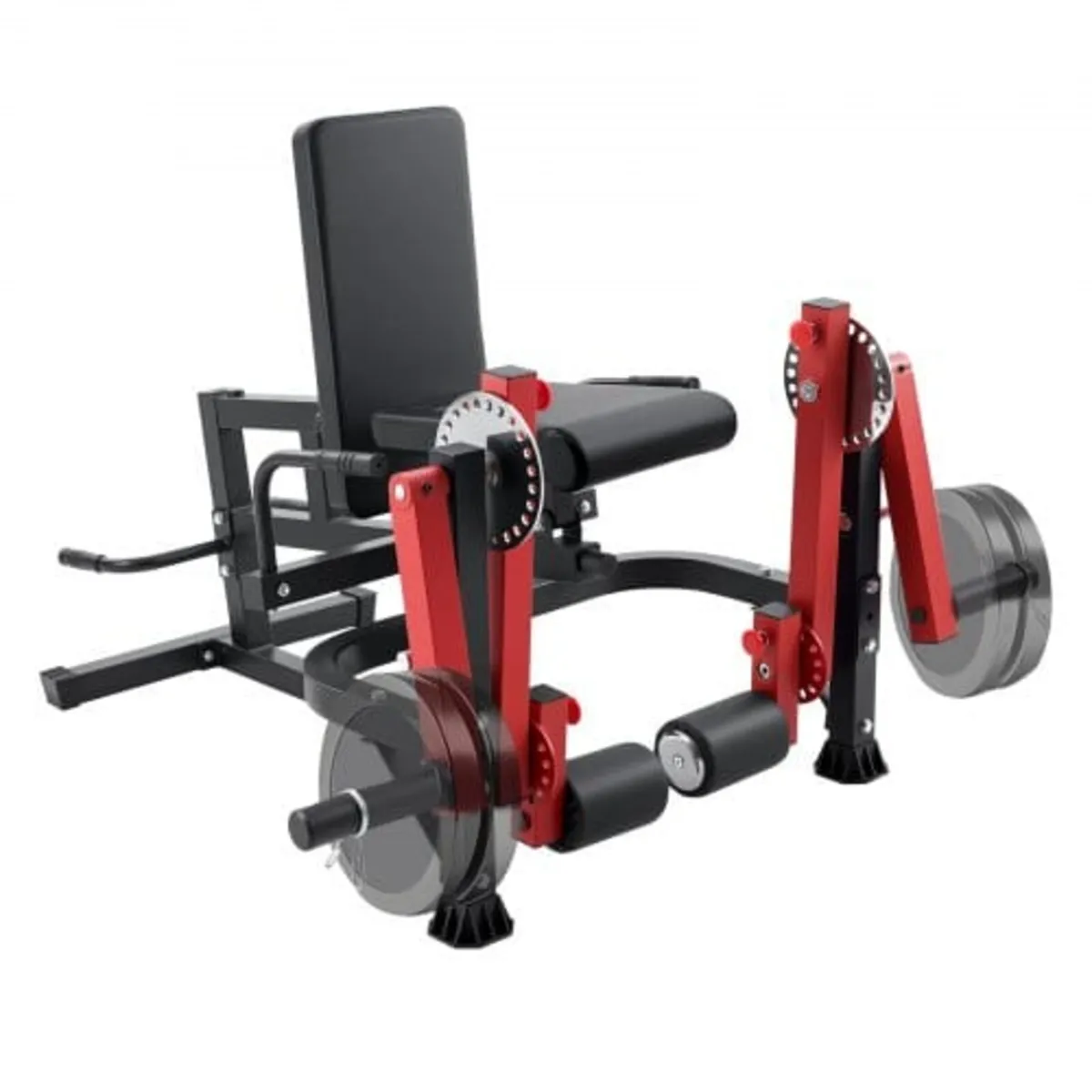 Leg Extension and Curl Machine, Seated Leg Rotary - Image 1