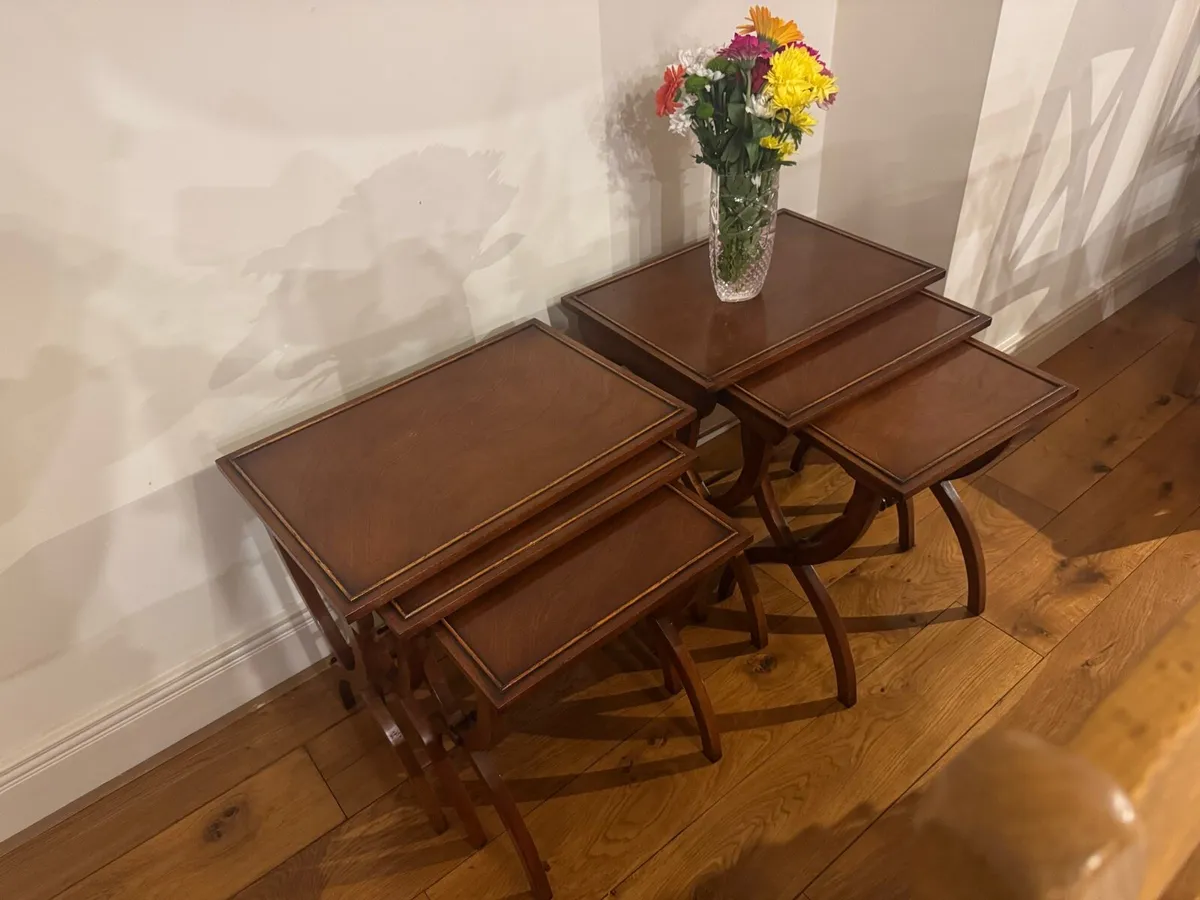 Nest of Coffee Tables x 2 - Image 2