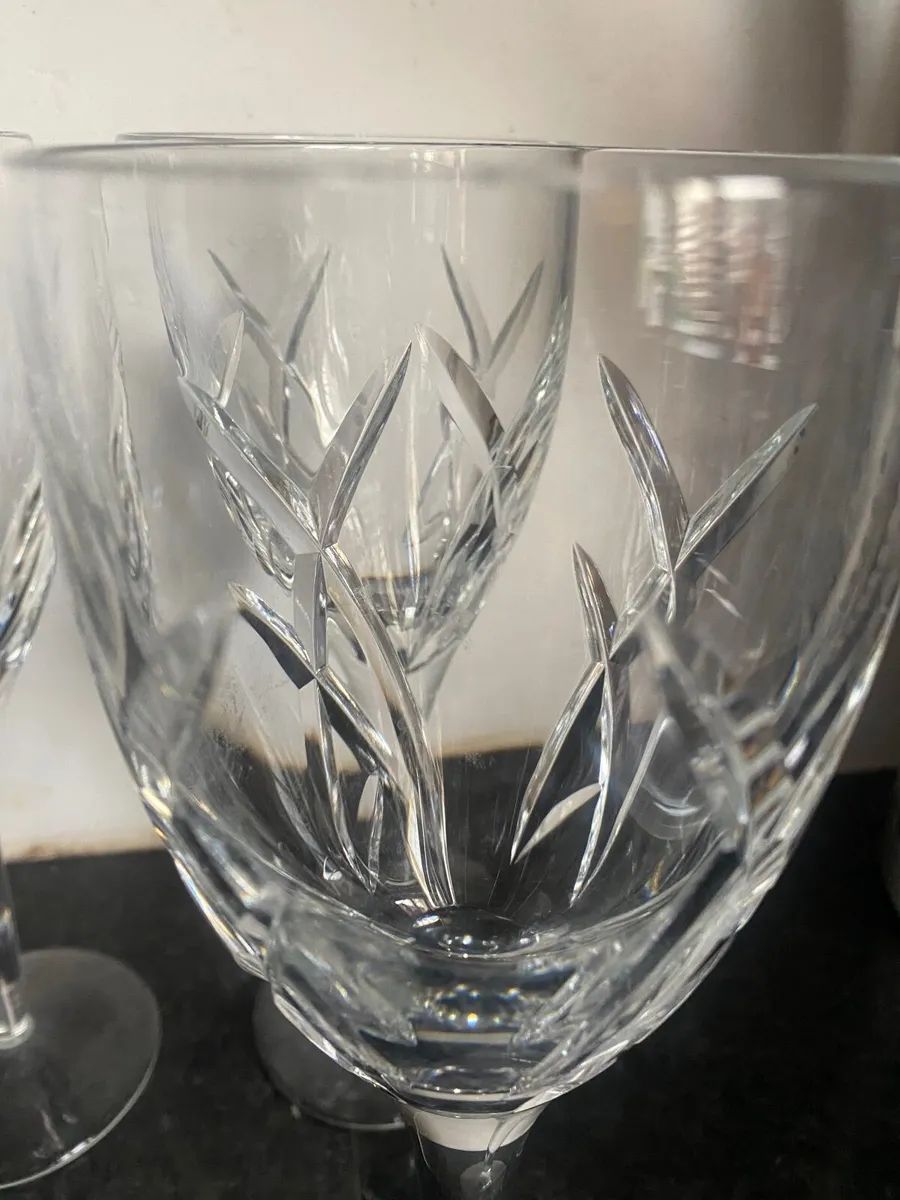 Waterford Crystal Wine glasses - Image 4