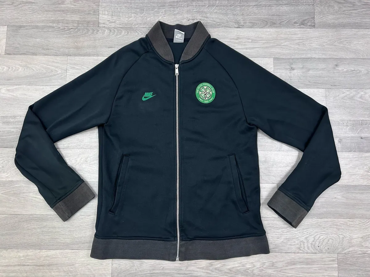 Vintage Y2K Nike Celtic Glasgow Track Jacket - Image 1