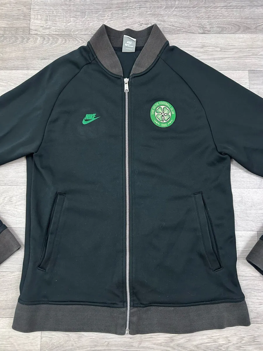 Vintage Y2K Nike Celtic Glasgow Track Jacket - Image 2