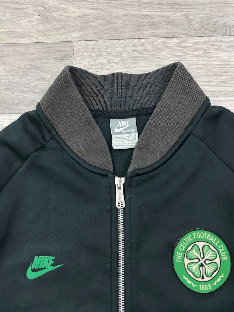 Vintage Y2K Nike Celtic Glasgow Track Jacket - Image 3