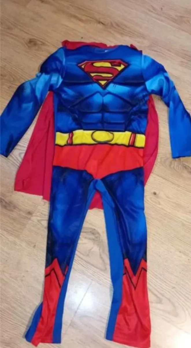Superman kids fancy dress Age 7-8