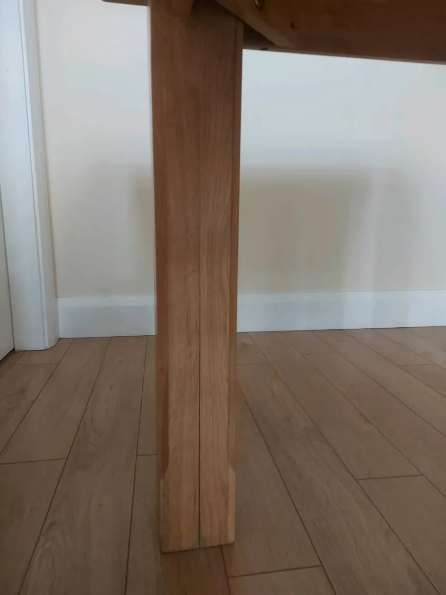 Solid oak table - Image 4