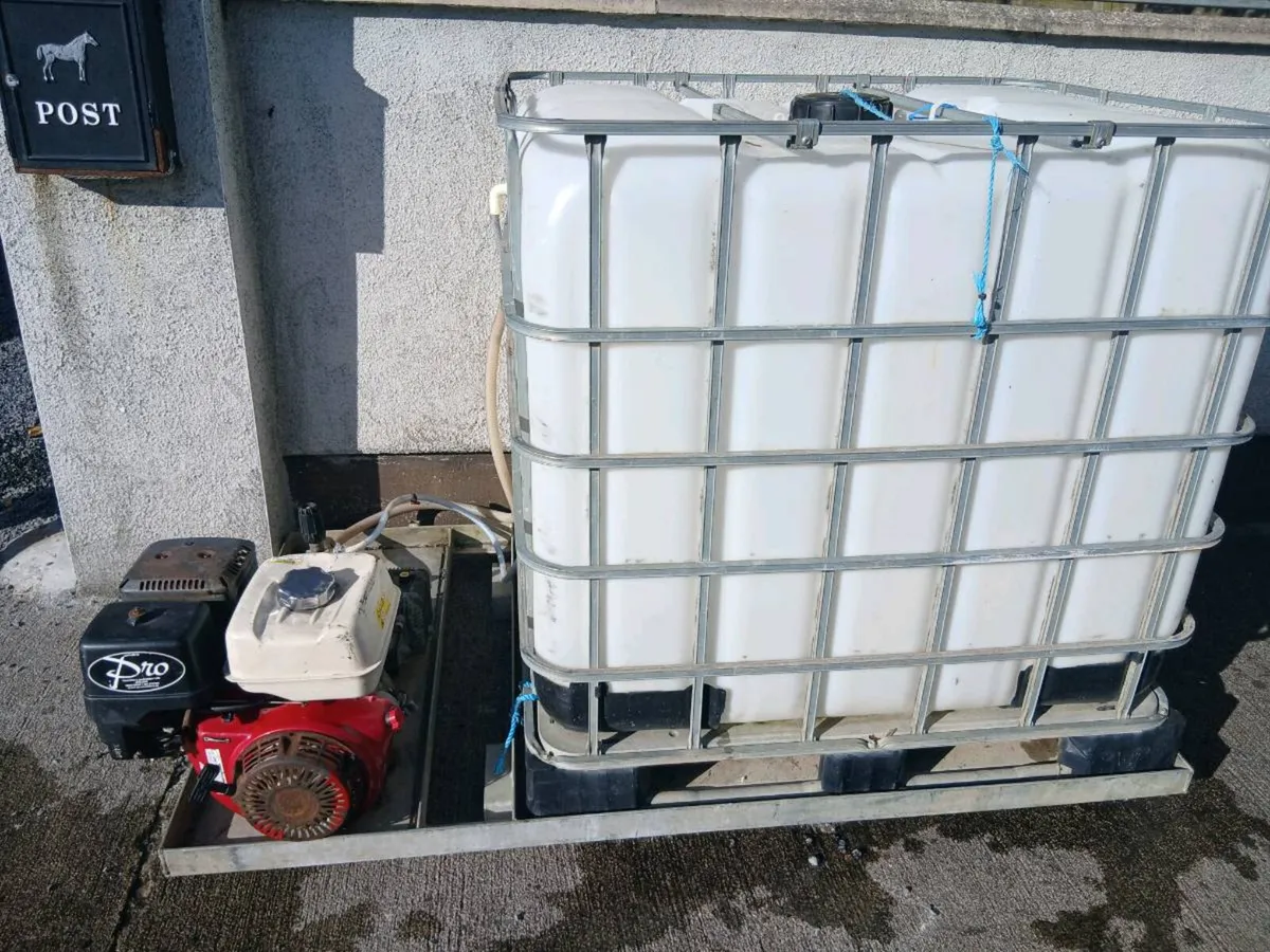 HONDA 13HP POWER WASHER SET UP - Image 1