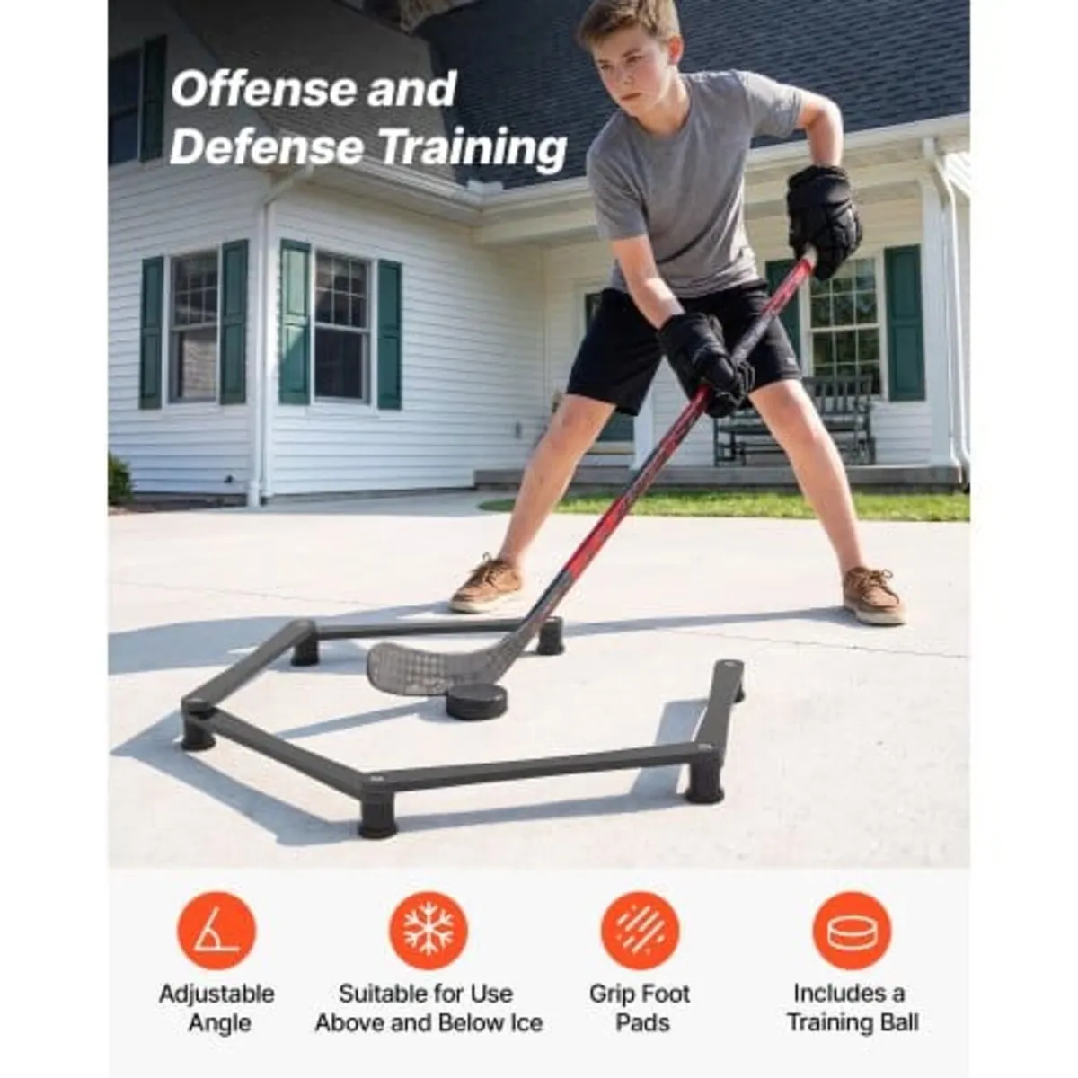 Hockey Training Equipment, 5-Section Adjustable Ho - Image 3