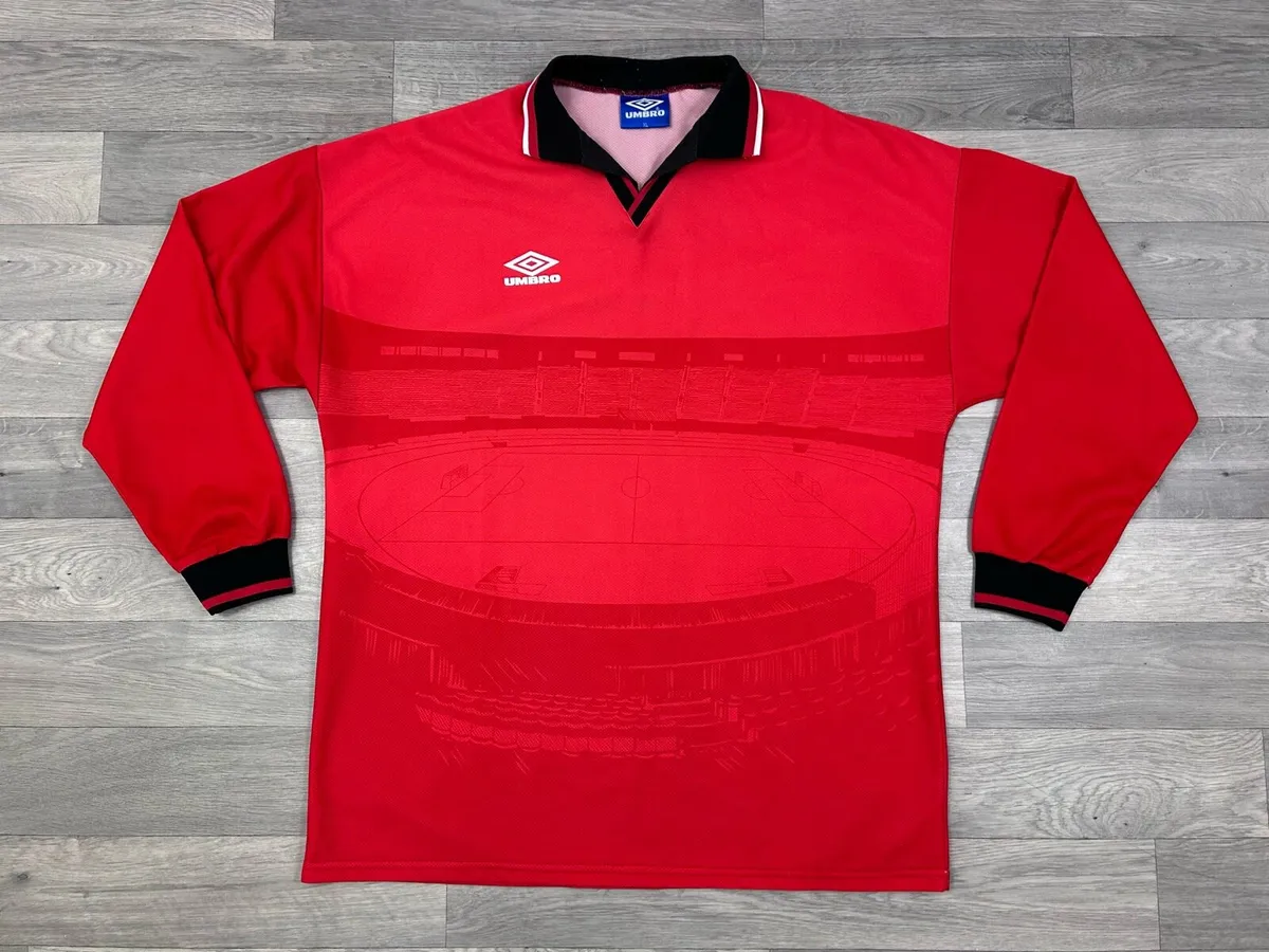 Rare Vintage 1994 Umbro Long Sleeve Template Shirt - Image 1
