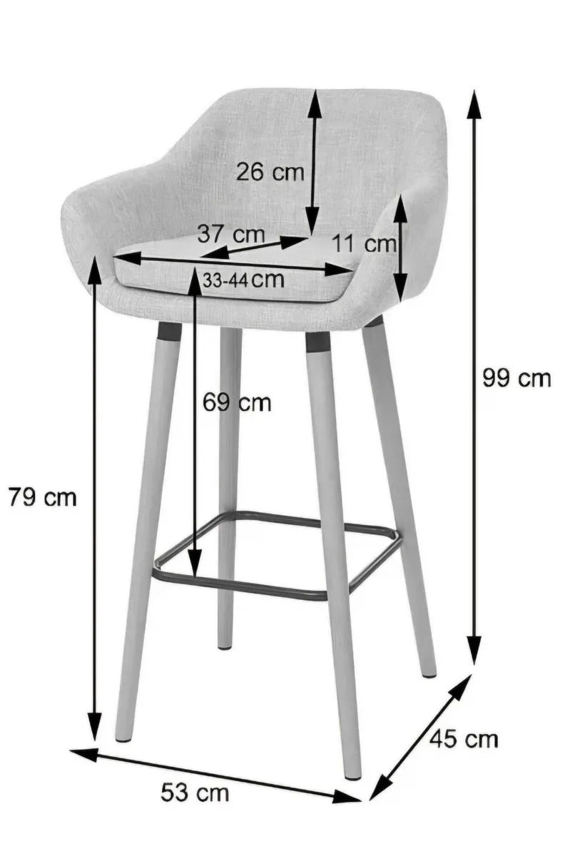 Kitchen bar stools - Image 3