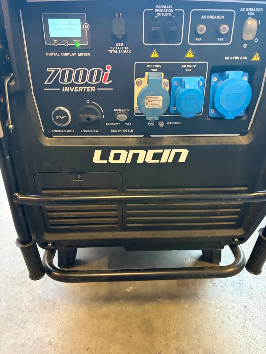 Loncin petrol generator - Image 3