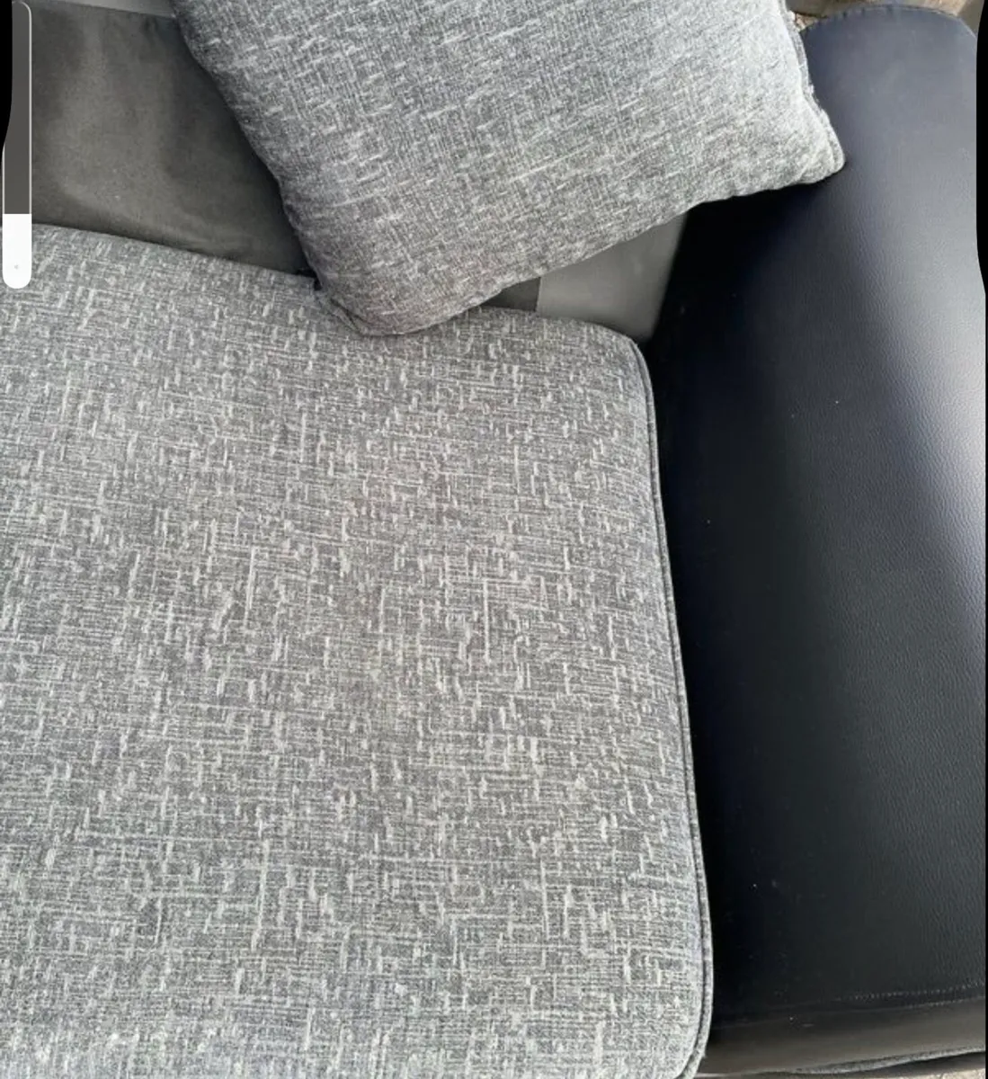 Dfs corner sofa with footstool - Image 3