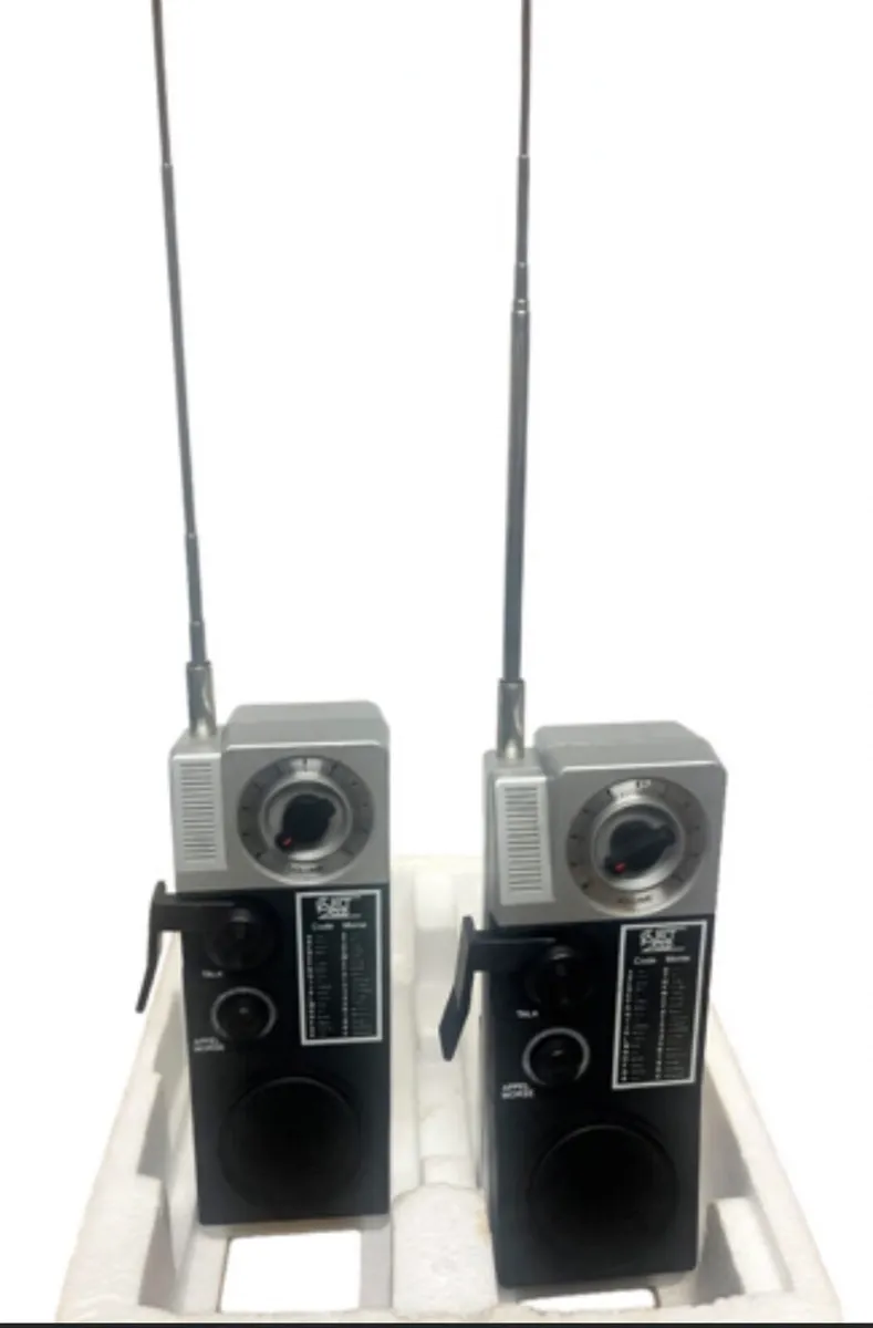 1970s walkie talkies New Old Stock - Image 2