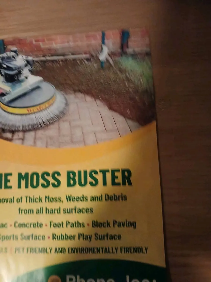 Moss removal Machine. - Image 4