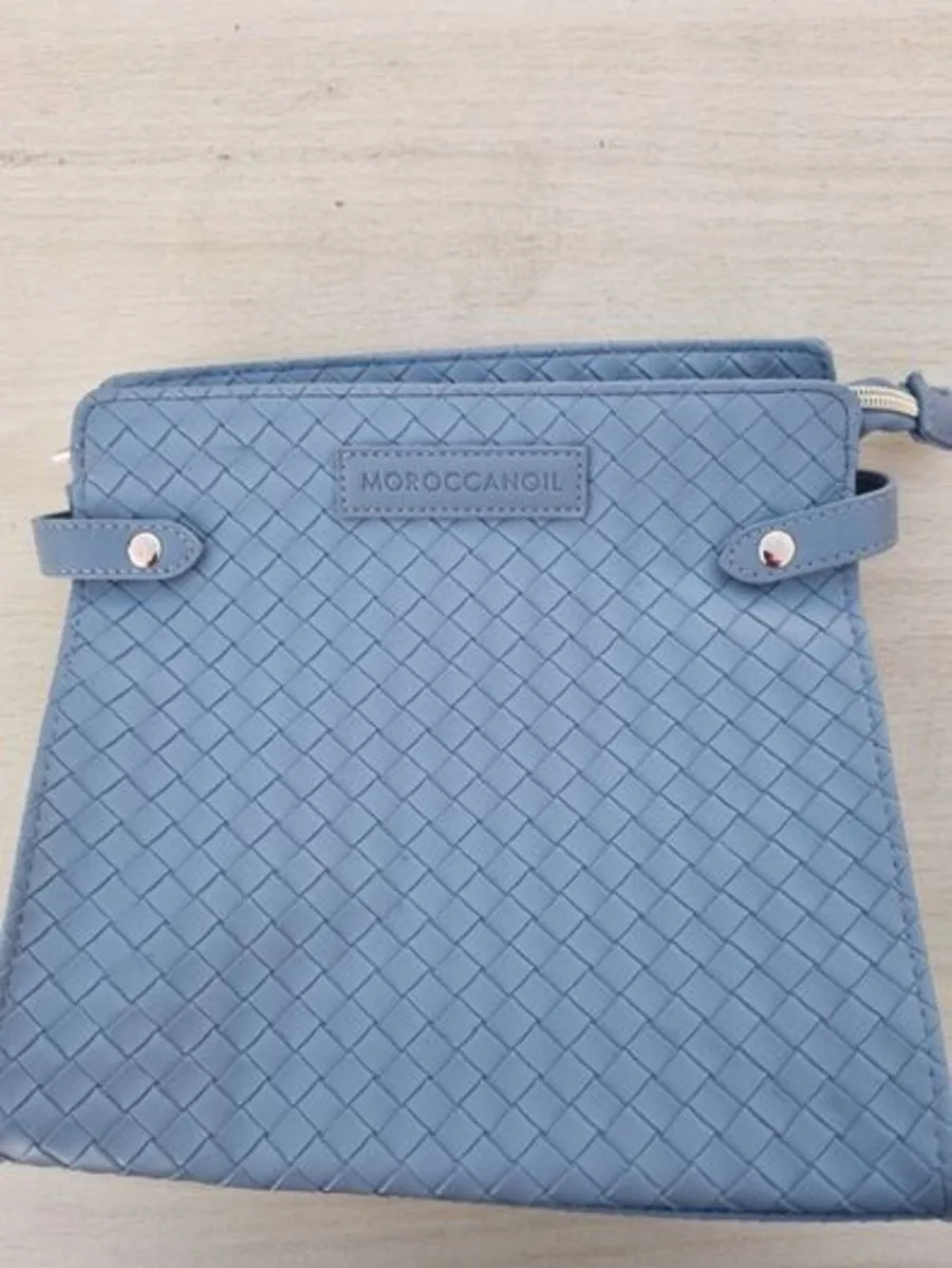 Moroccanoil brand cosmetic bag - Image 1