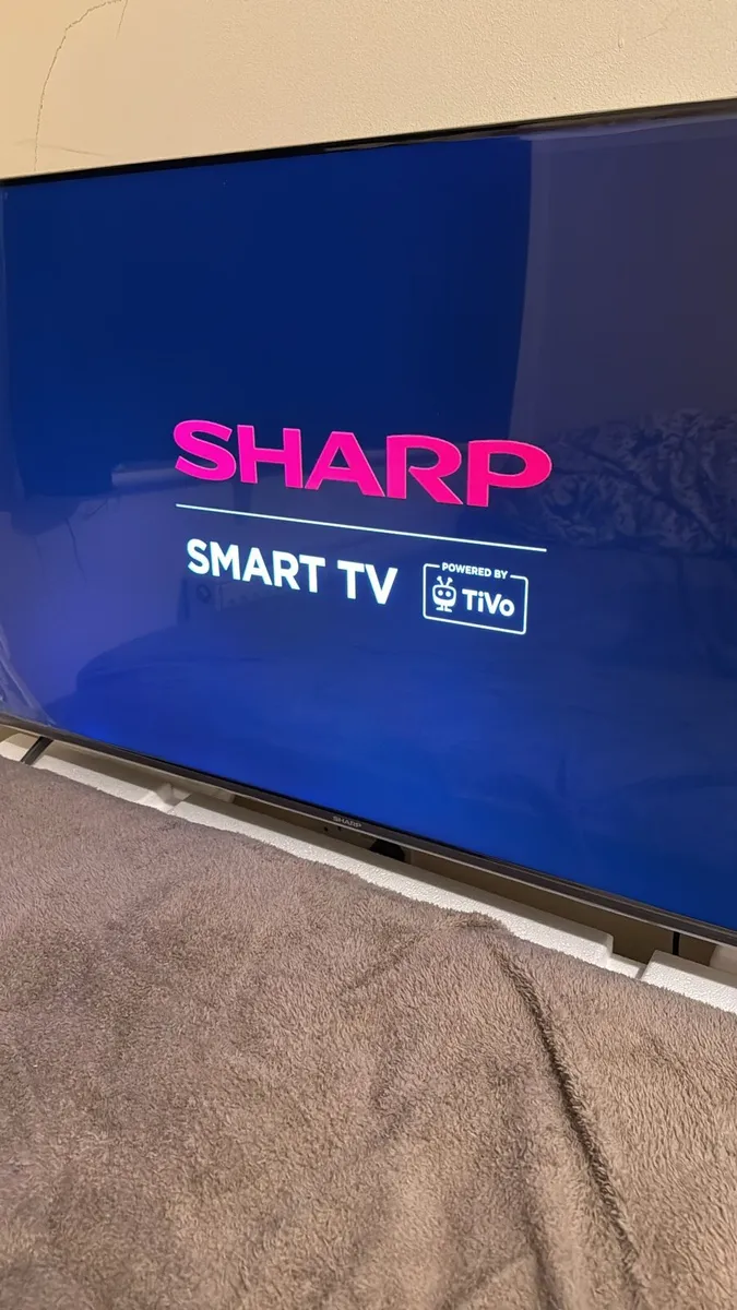 Sharp 55” 4K QLED Smart TV – Excellent Condition - Image 1