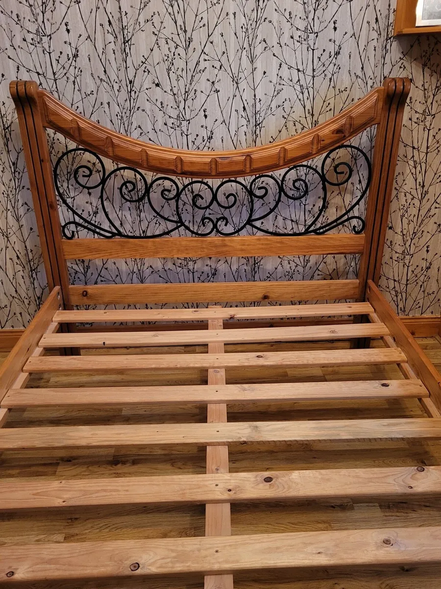 4ft6 bed frame - Image 1