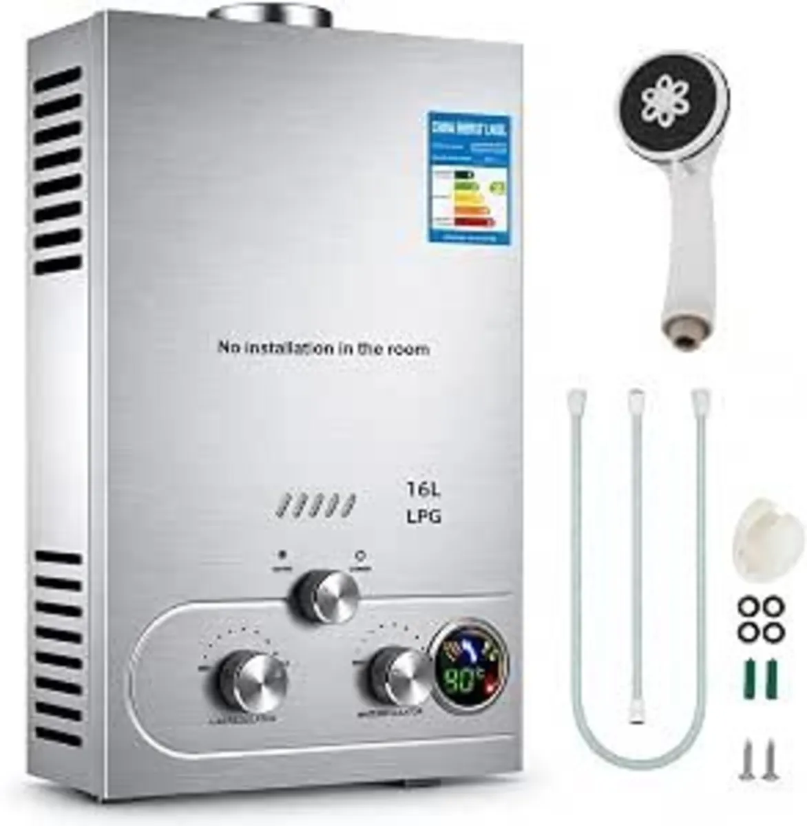 16L LPG Gas Water Heater for Motorhome & Camper - Image 1