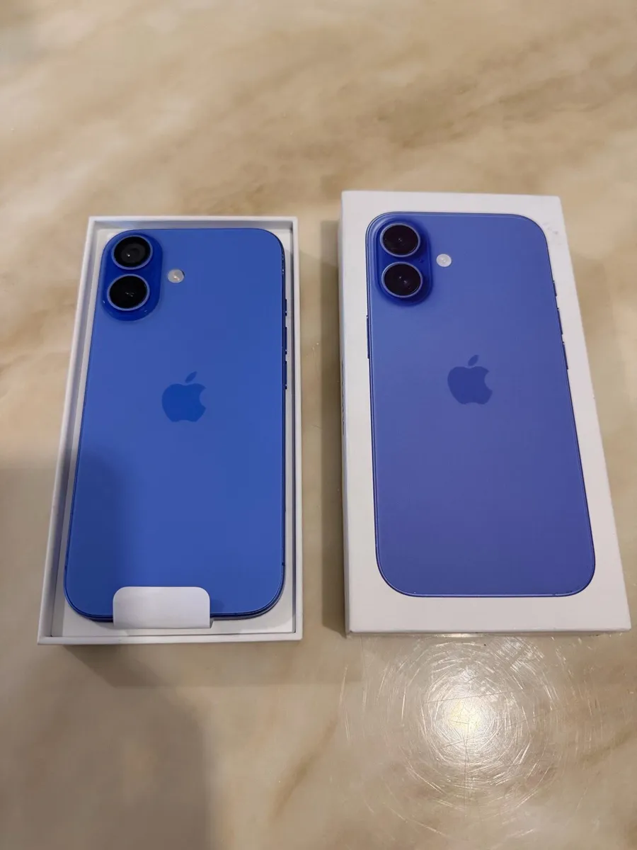 iPhone 16 blue unlocked 128gb - Image 1