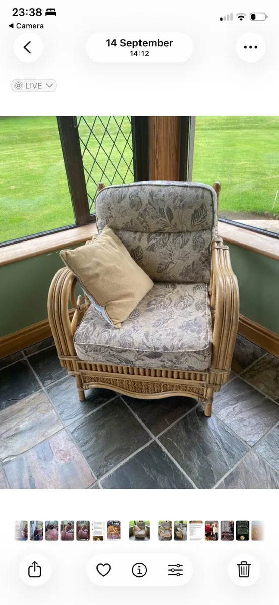 Rattan conservatory furniture - Image 3