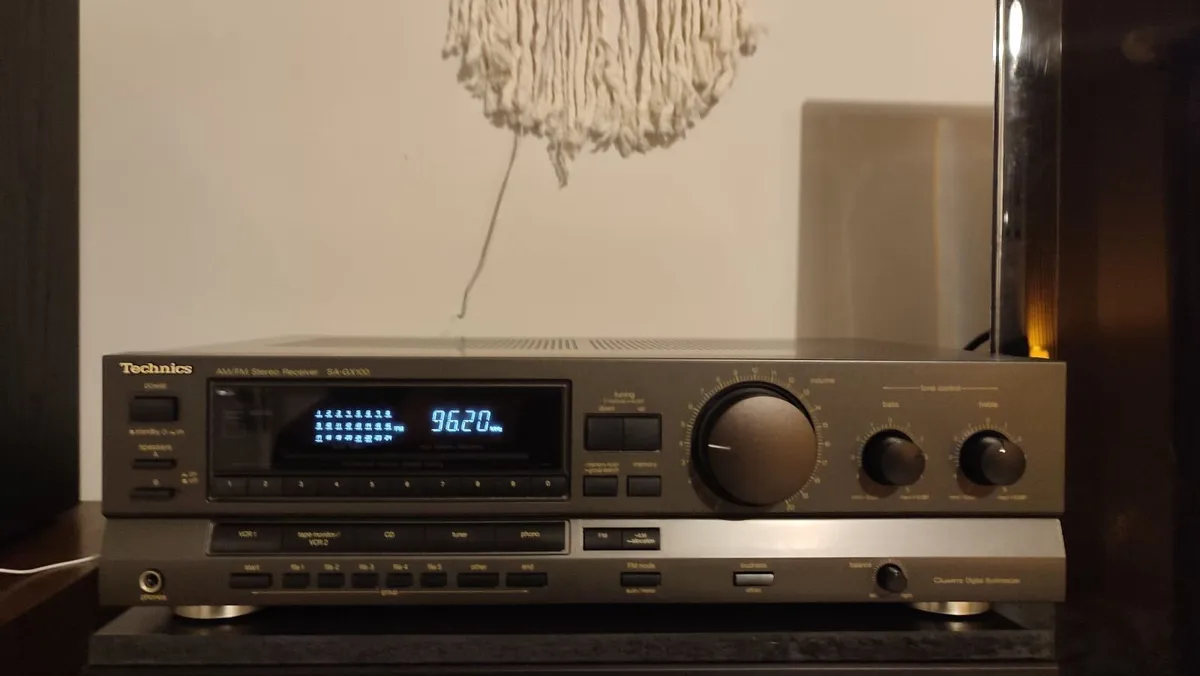 Technics SA-GX100 Receiver/amplifier. VGC. Cleaned - Image 1