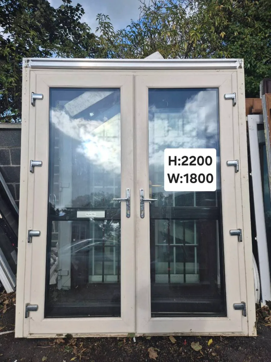 PVC FRENCH DOORS