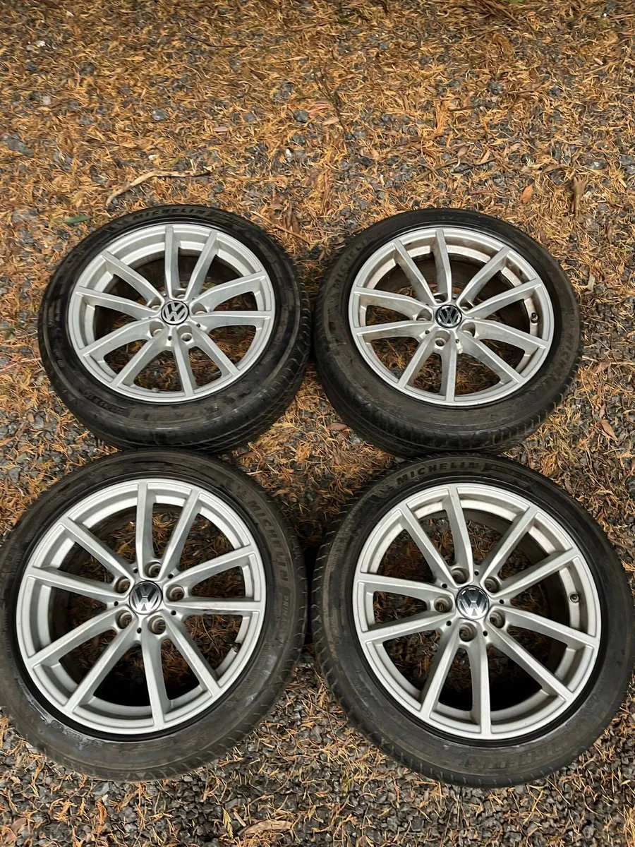 17’ Genuine VW GOLF CADDY 5x112 alloy wheels - Image 1