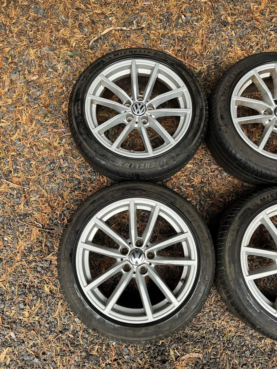 17’ Genuine VW GOLF CADDY 5x112 alloy wheels - Image 2