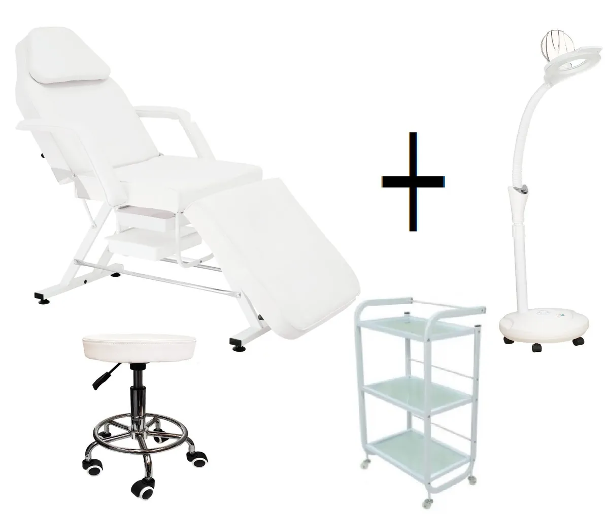 Beauty bed / chair cosmetic set - Image 1
