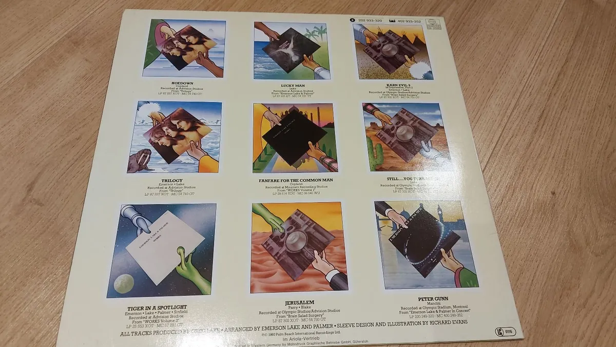 EMERSON LAKE & PALMER - VINYL RECORDS FOR SALE - Image 2