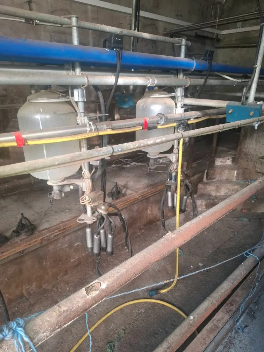 13 unit delaval milking parlour - Image 1