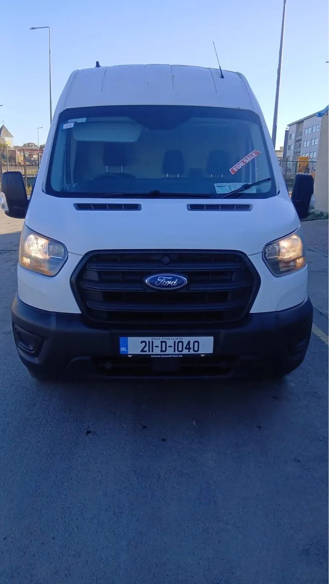 2021 Ford transit lwb no vat - Image 2