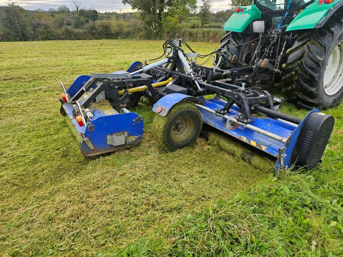 Gang flail mower triple head - Image 1