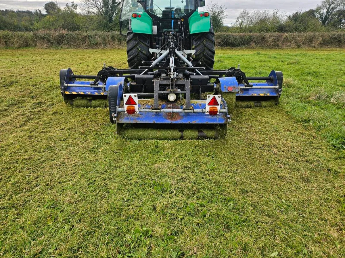 Gang flail mower triple head - Image 2