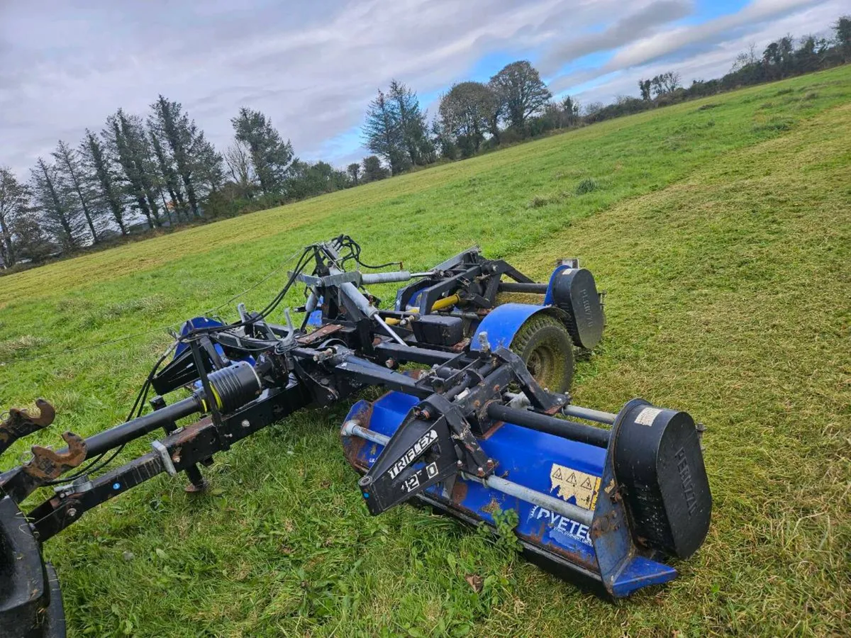 Gang flail mower triple head - Image 4