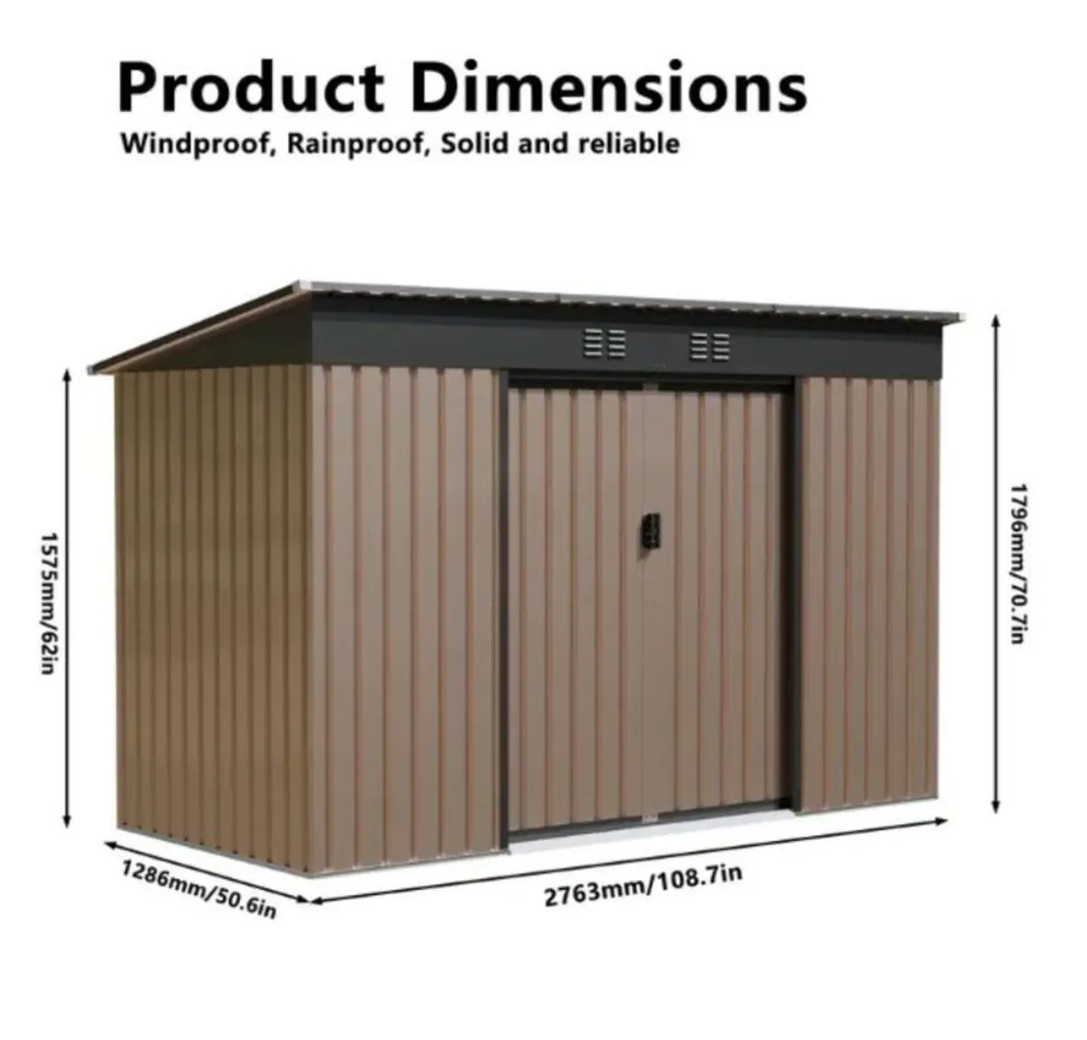 Metal Shed - Image 4