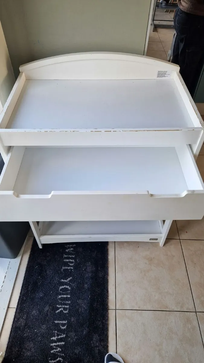 BR Baby Stockholm Changing Table / Dresser - White - Image 2